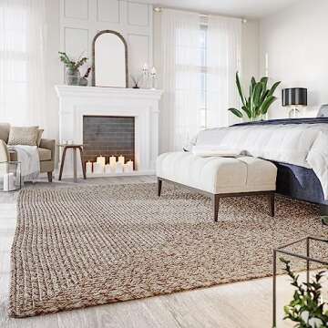 BELLEZE Area Rug - Modern Indoor Outdoor Home Decor