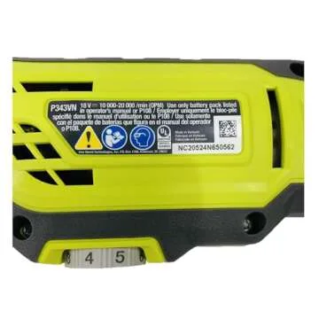 RYOBI 18-Volt Cordless Oscillating Multi-Tool, P343 (Bare Tool) (No Retail Packaging, Bulk Packaged)