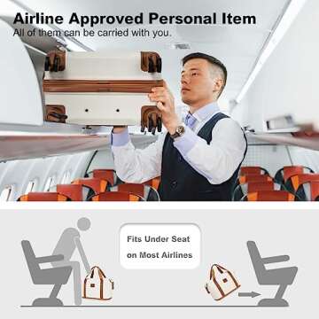 Kono Luggage Set 4 Piece Carry On Hardside Luggage with TSA Lock Spinner Wheels Carry On Suitcase Cream White