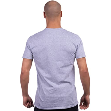 Trophy Husband T-shirt Funny Gift for Him Grey Size L