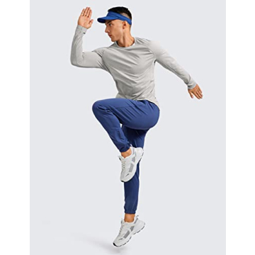 CRZ YOGA Men's Lightweight Long Sleeve Workout Shirt