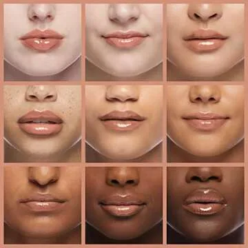 Rimmel Stay Glossy Lip Gloss - Non-Sticky and Lightweight Formula for Lip Color and Shine - 122 All Nighter, .18oz
