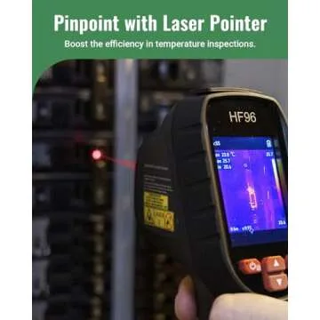 HSFTOOLS HF96 Thermal Imaging Camera - Affordable Accuracy