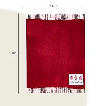 Rae Dunn Throw Blanket for Cozy Comfort and Style