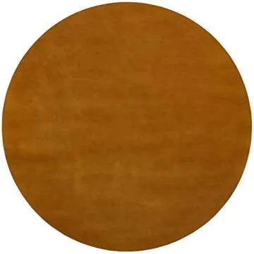 Crosley Furniture Landon Mid-Century Modern Round Wood Dining Table, Acorn