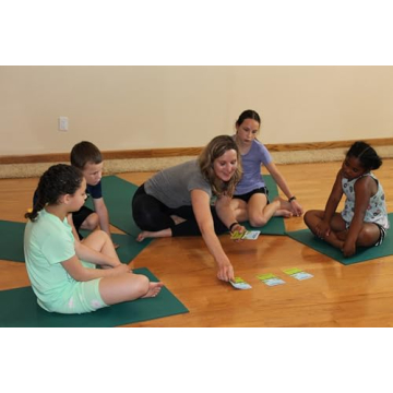 Kids Yoga Cards Challenge with Fun Poses and Games