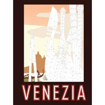 Paint by Sticker: Travel: Re-create 12 Vintage Posters One Sticker at a Time!