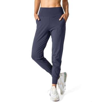 G Gradual Women's Joggers High Waisted Yoga Pants with Pockets Loose Leggings for Women Workout, Ath...