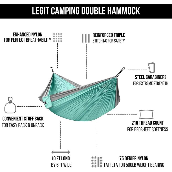 Lightweight Camping Hammock for Outdoor Enthusiasts
