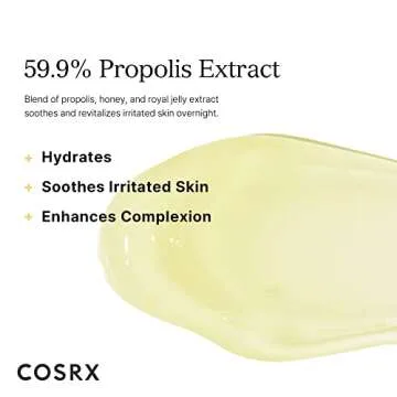 COSRX Ultimate Moisturizing Propolis Extract Honey Overnight Mask (60ml)