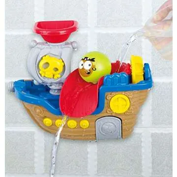 Play Bath Raiders Educational Tugboat Toy - Bath Fun for Kids Right from 6 Months