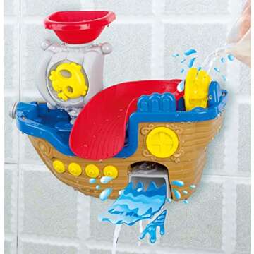 Play Bath Raiders Boat Toys for Fun Water Play and Learning