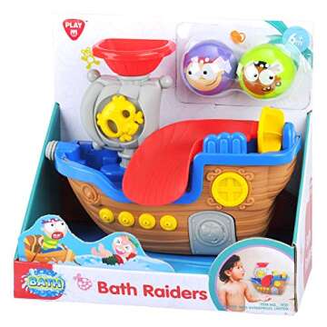 Play Bath Raiders Boat Toys for Fun Water Play and Learning
