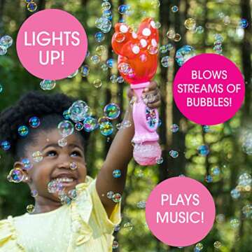 Light Up Your Playtime with the Magical Minnie Mouse Bubble Wand