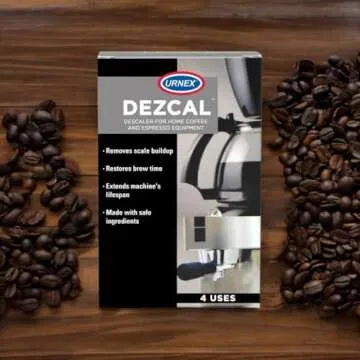 Descaling Powder Solution - 4 Uses - Activated Scale Remover for use with Keurig 1.0/2.0, Home Coffe...