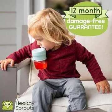 Spill Proof Silicone Sippy Cup Lids for Safe Drinking