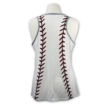 Trendy Baseball Tank Top for Moms and Teens - Gifts