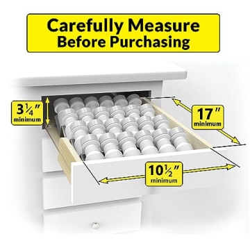 LYNK PROFESSIONAL Spice Drawer Organizer Heavy Gauge Steel