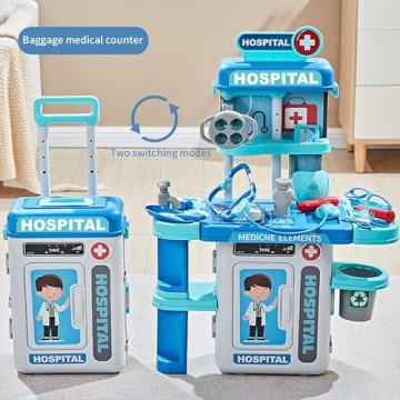 Lillimasy Doctor Kit for Kids with 24 Accessories