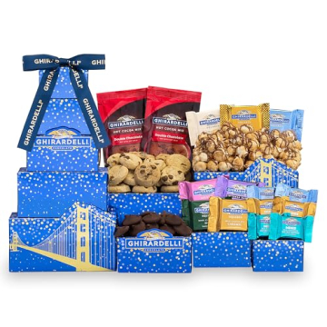 The Ghirardelli Chocolate Gift Tower by Wine Country Gift Baskets