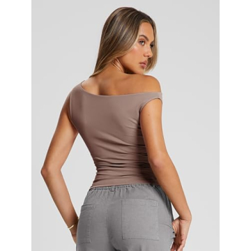 Trendy Queen Off The Shoulder Summer Top for Women