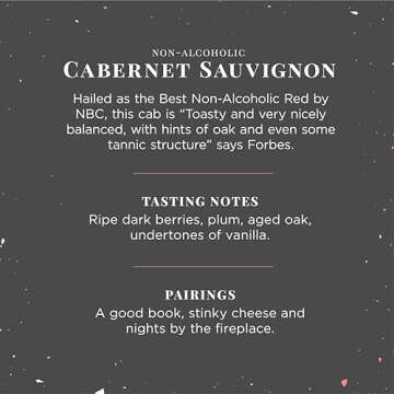 Jøyus Non-Alcoholic Cabernet Sauvignon Wine - Best In Class