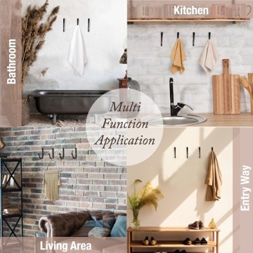 Handmade Railroad Spike Cast Iron Hooks for Vintage Decor