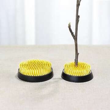 Flower Frog Stainless Steel Pin Frog Flower Arrangement Holder(2 Inch (50mm))