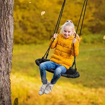 Durable Sorbus Saucer Tree Swing for Outdoor Fun