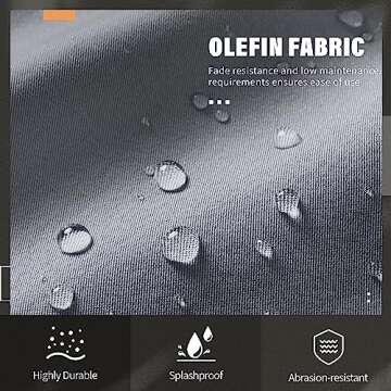 Solaste Aluminum Patio Furniture Set,7 Seats Modern Outdoor Conversation Set Sectional Sofa with Upgrade Cushion and Coffee Table,Grey