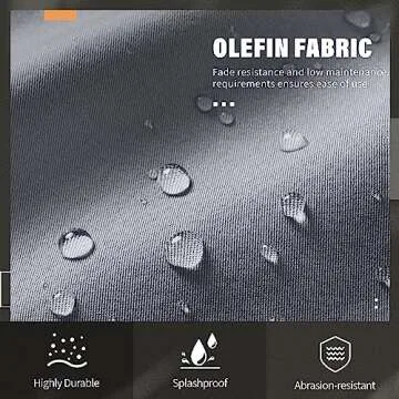 Solaste Aluminum Patio Furniture Set,7 Seats Modern Outdoor Conversation Set Sectional Sofa with Upgrade Cushion and Coffee Table,Grey