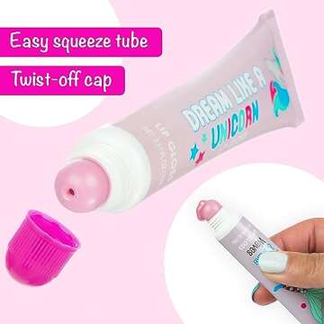 24 Assorted Flavored Lip Gloss for Kids and Teens