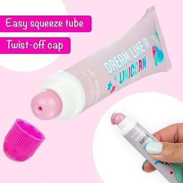 24 Assorted Flavored Lip Gloss for Kids and Teens