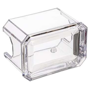 Dicunoy Set of 8 Clear Sugar Packet Holders - Durable & Stylish