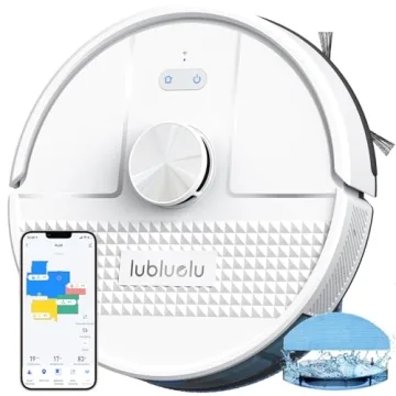 Lubluelu 3 in 1 Robot Vacuum and Mop Combo with LiDAR Mapping & Smart Technology