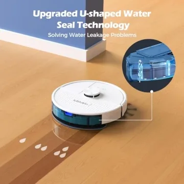 Lubluelu Robot Vacuum with LiDAR Navigation & 4500Pa