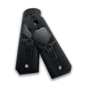 ZIB Grips for 1911 Handgun - Walnut, Full Size, Handmade