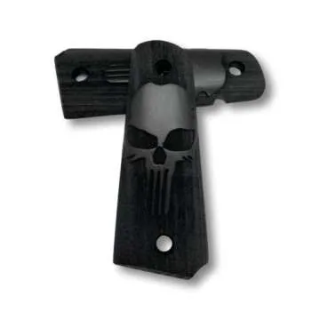 ZIB Grips for 1911 Handgun - Walnut, Full Size, Handmade