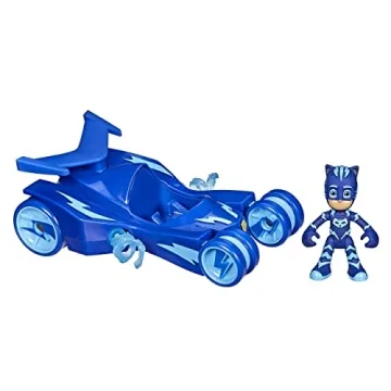 Exciting PJ Masks Catboy Deluxe Vehicle Toy with Action Figure for Kids 3 And Up