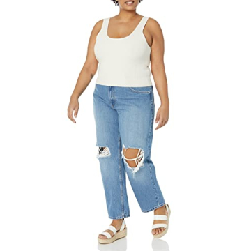 Sustainable Women's Cropped Tank Top by The Drop