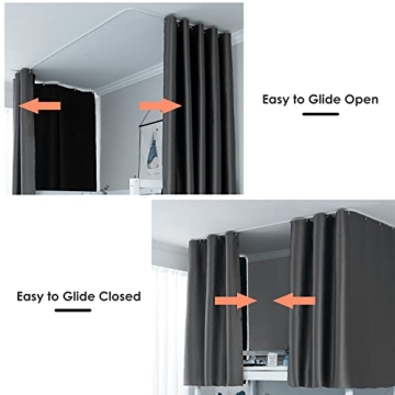 Flexible Ceiling Curtain Track - Perfect for Any Window Shape