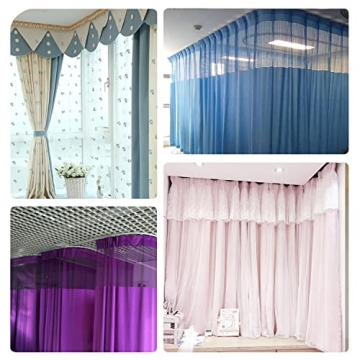 Flexible Ceiling Curtain Track - Perfect for Any Window Shape