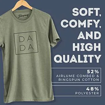 Soft & Comfortable Crewneck Dad Shirt for New Fathers
