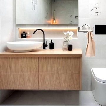 DGYB Double Brushed Nickel Towel Hooks for Bathrooms