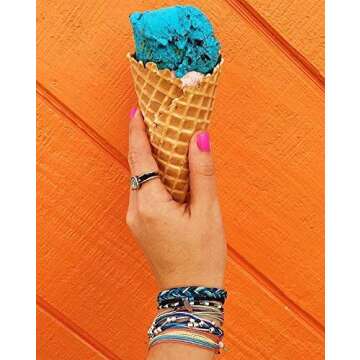 Pura Vida Beach Life Single Bracelet - Handcrafted - 100% Waterproof Wax Coated Accessories