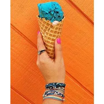 Pura Vida Beach Life Single Bracelet - Handcrafted - 100% Waterproof Wax Coated Accessories