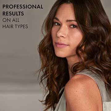 HOT TOOLS Professional Black Gold XL Tapered Curling Wand for Long Lasting Curls or Waves, 1 1/4 Inc...