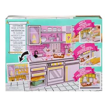 MGA's Miniverse Make It Mini Kitchen Playset with UV Light