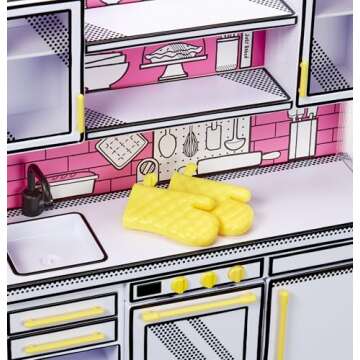 MGA's Miniverse Make It Mini Kitchen Playset with UV Light