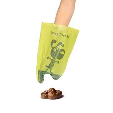 Eco-Friendly Earth Rated Poop Bag Dispenser with Refill Rolls